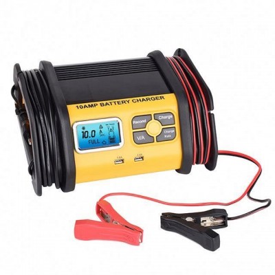 1/3/5/10A 12V Smart Battery Charger/Maintainer Fully Automatic with Winter Mode